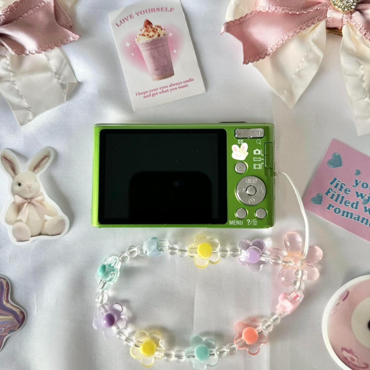 Green Sony Cybershot DSC~W730