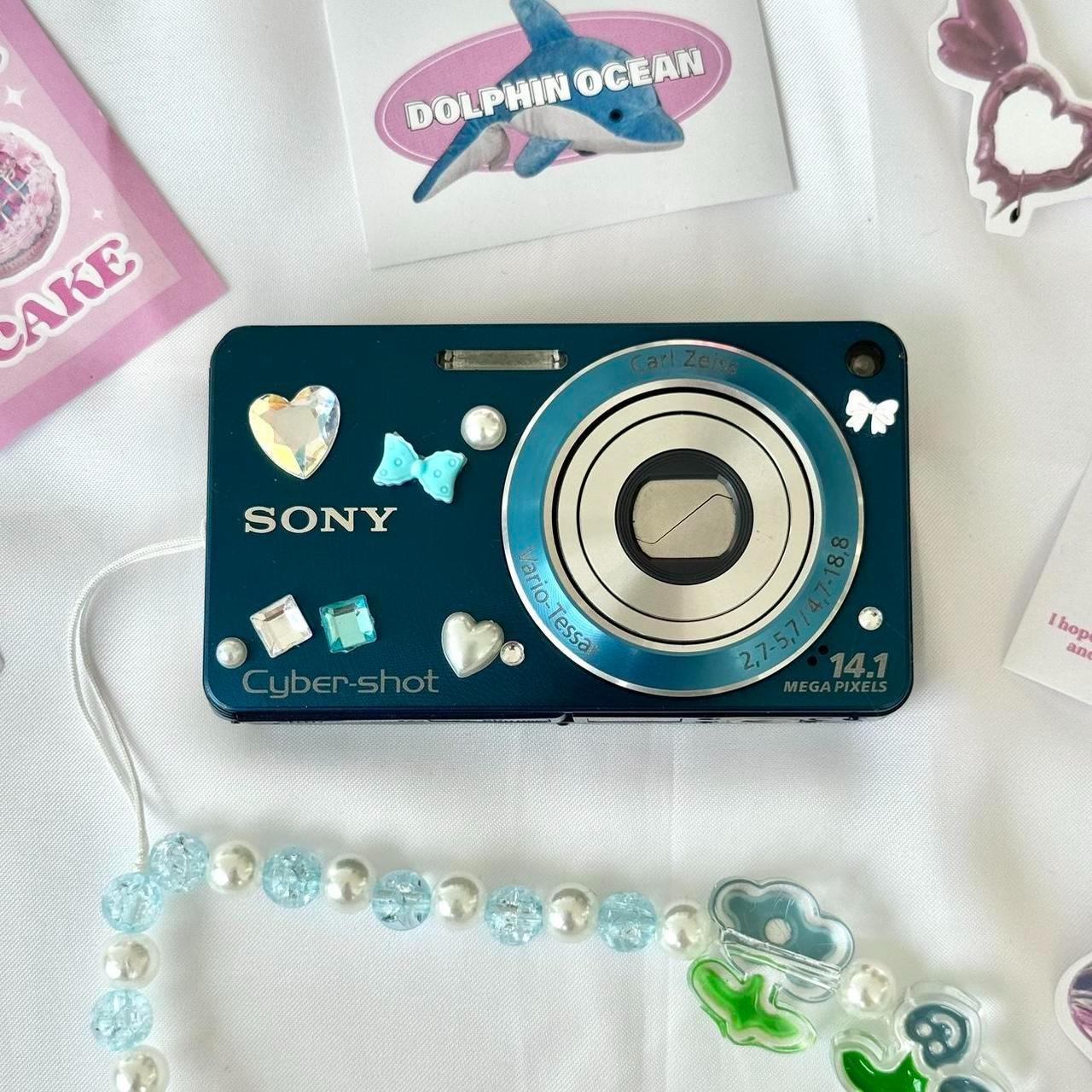 Rare Blue Sony Cybershot DSC-W350