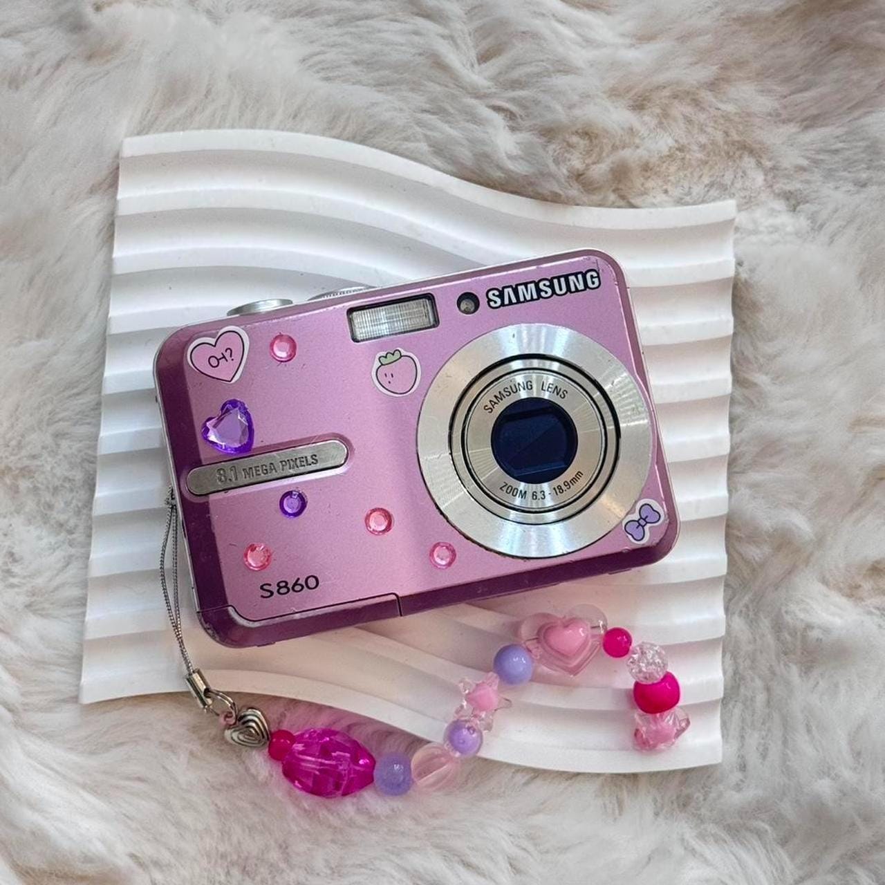Pink samsung s860 Digital Camera | 8.1MP |